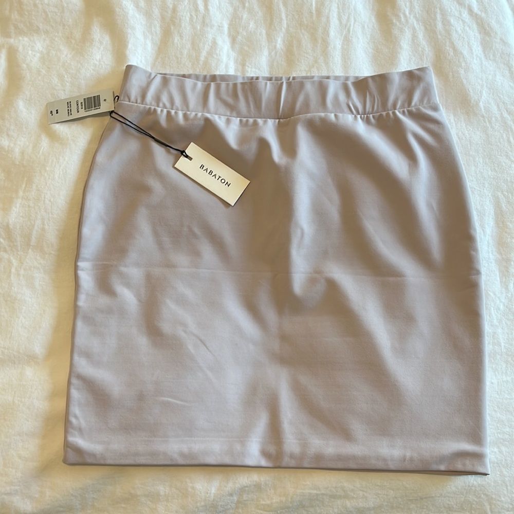 Aritzia Babaton Light Lavender Mini Skirt